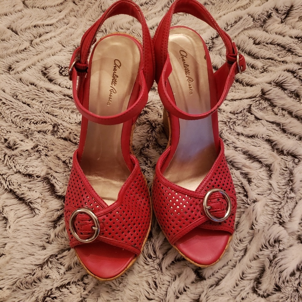 Charlotte Russe Red Heels